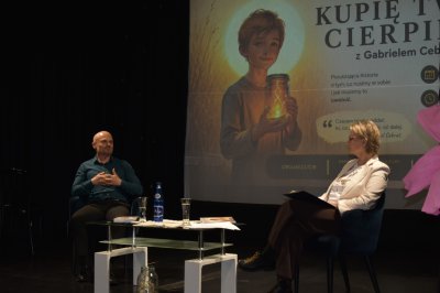 Kupię Twoje cierpienie - spotkanie autorskie z Gabrielem Cebratem